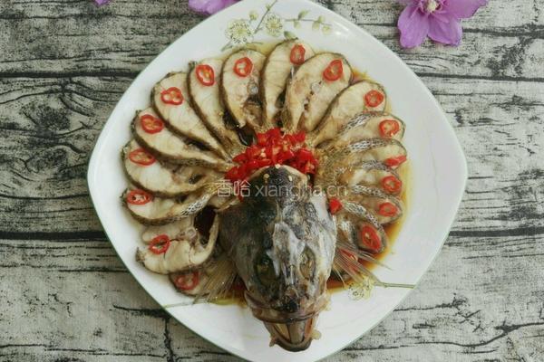 孔雀开屏鱼的做法图解8