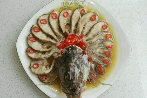 孔雀开屏鱼的做法图解7