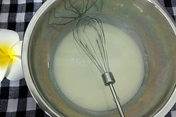心形戚风蛋糕的做法图解3