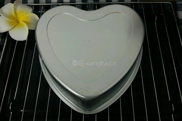 心形戚风蛋糕的做法图解14