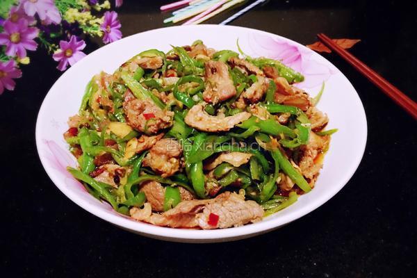 家常小炒肉的做法图解13
