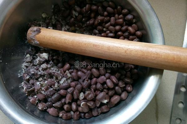 团团圆圆（红豆沙)的做法图解4