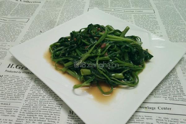 豆酱空心菜的做法图解6