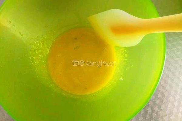 蔬菜海绵蛋糕的做法图解4