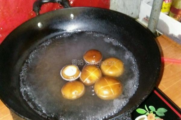 香菇青菜的做法图解3