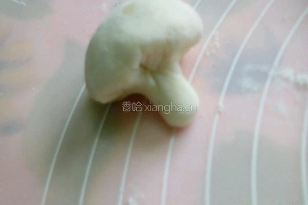 蘑菇菠萝包的做法图解5