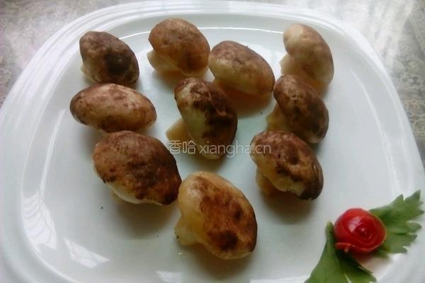 蘑菇菠萝包的做法图解7
