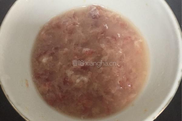 家常肉末水豆腐汤的做法图解1