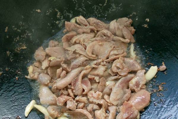干豆腐炒肉的做法图解6