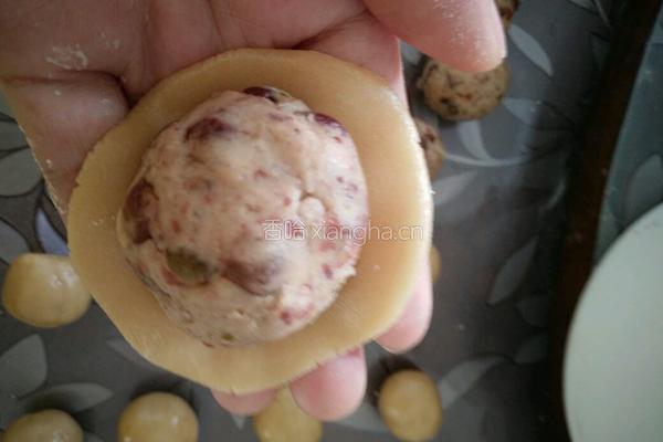月饼(多彩豆馅）的做法图解8
