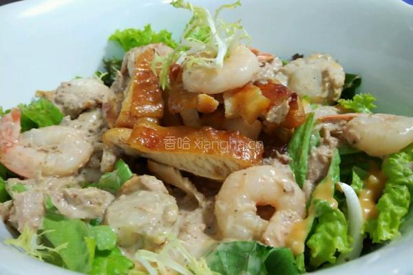 和風燒雞肉沙律的做法图解9