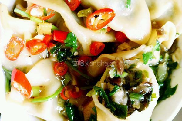 酸辣饺子的做法图解9