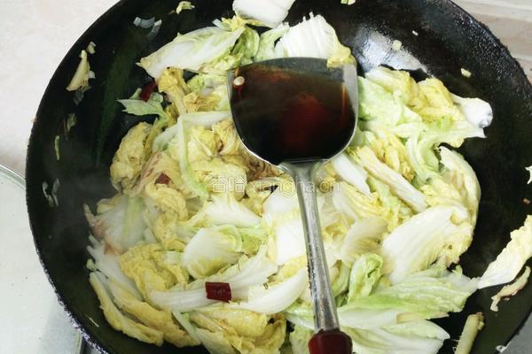 手撕白菜的做法图解5