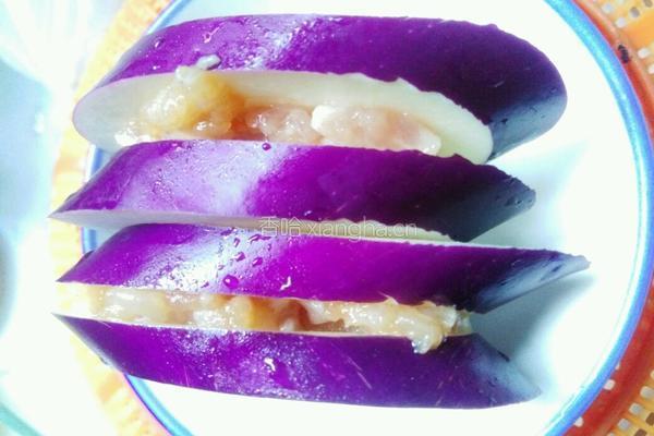 煎茄子片的做法图解4