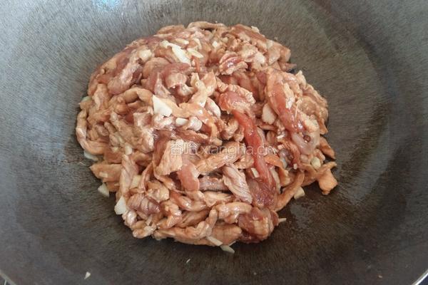 蒜香肉丝的做法图解6