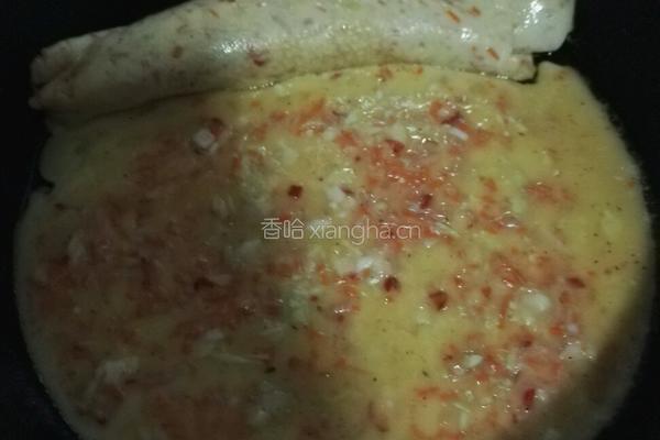 胡萝卜蛋饼的做法图解3