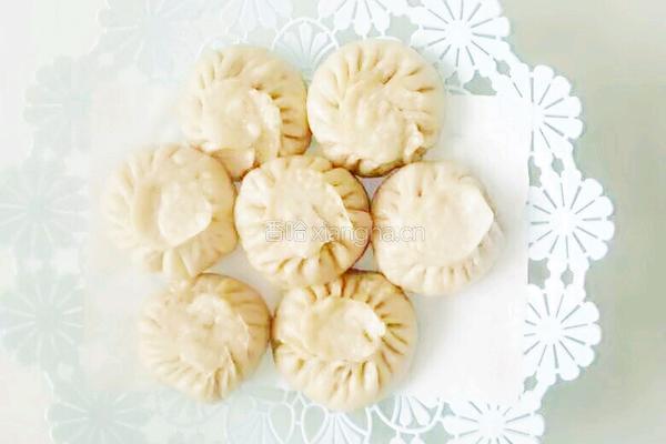 胡萝卜馅素包子