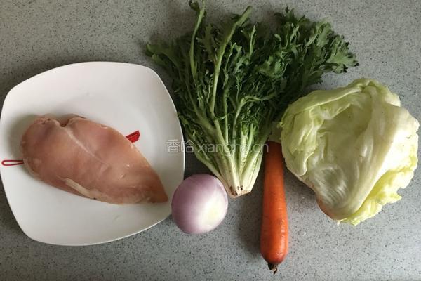意式风味鸡肉沙拉的做法图解1