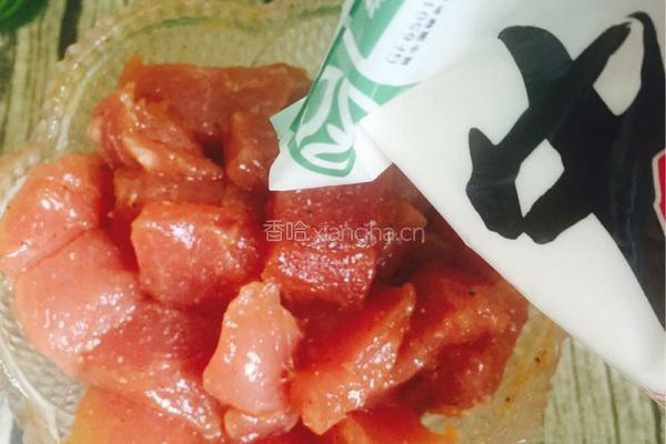 家庭版本烤箱烤牙签羊肉的做法图解9