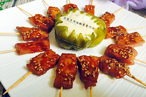 家庭版本烤箱烤牙签羊肉的做法图解21