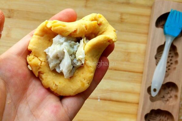 薯芋泥爱心饼（属于你的爱）的做法图解6