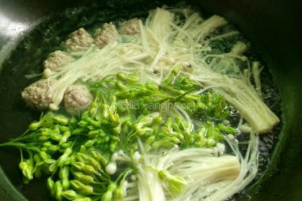 肉丸汤的做法图解6