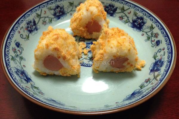 肉松蒸米糕的做法图解13
