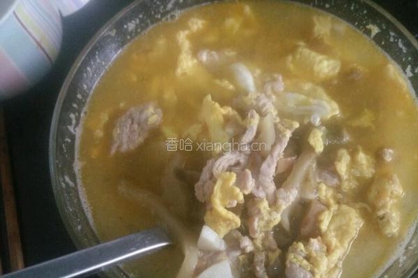 猪肉榨菜蛋汤的做法图解6
