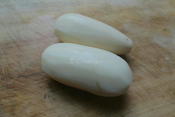 凉拌藕片的做法图解1