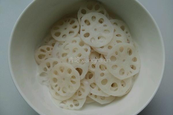 凉拌藕片的做法图解4
