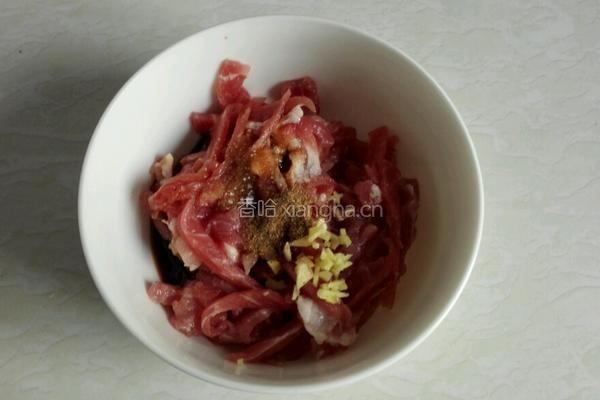 土豆炒肉丝的做法图解1