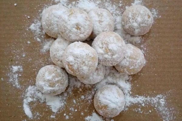 杏仁雪球的做法图解10