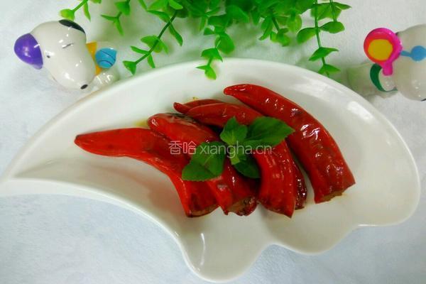 辣椒酿肉的做法图解11