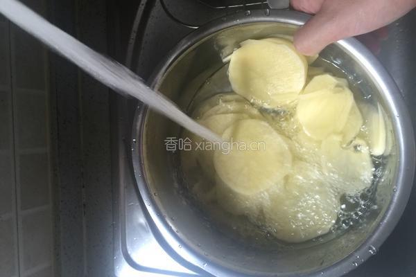 椒盐薯片的做法图解3