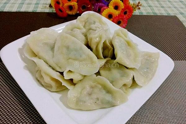 白菜芹菜猪肉饺子的做法图解14