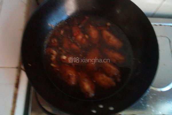烧鸡翅的做法图解7