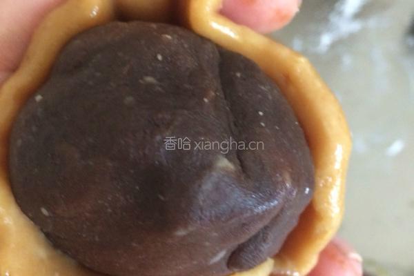 豆沙月饼的做法图解3