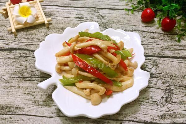 蚝油炒海鲜菇的做法图解8