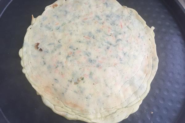 蔬菜鸡蛋煎饼的做法图解6