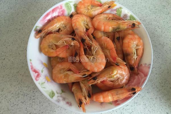 白灼基围虾的做法图解8