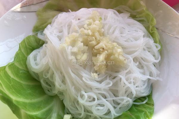 凉拌粉丝的做法图解2