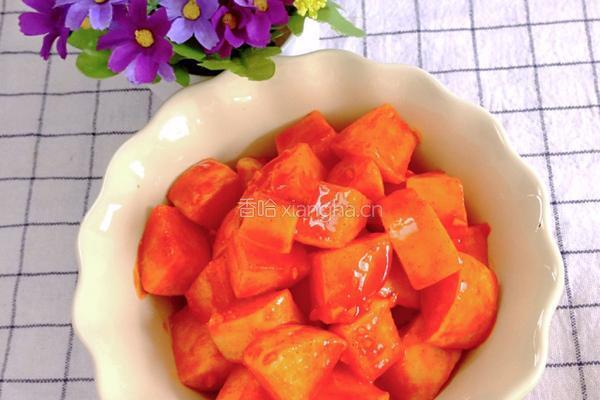 简易韩式萝卜泡菜的做法图解6