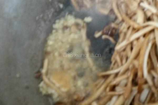 青椒茶树菇的做法图解4
