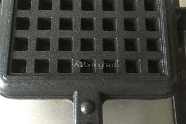 抹茶可可粉华夫饼的做法图解10