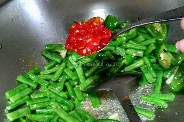 四季豆炒肉丝的做法图解6