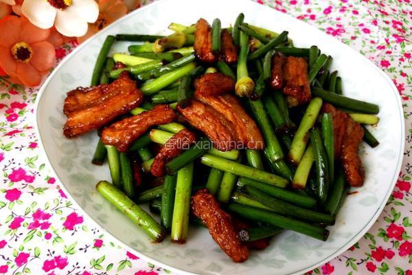 蒜薹五花肉的做法图解7