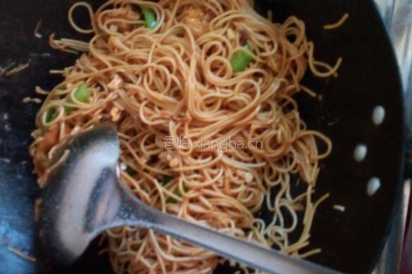 炒面的做法图解5