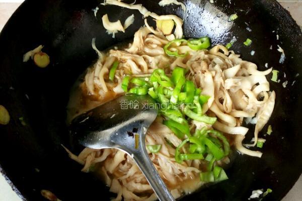 清炒平菇的做法图解6
