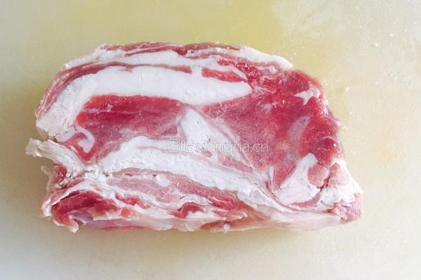 葱爆羊肉的做法图解1