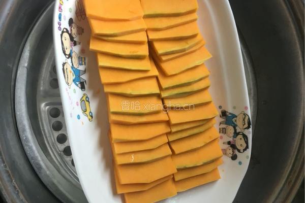 蒜香蒸南瓜的做法图解7